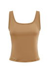 Gold mocka singlet eco