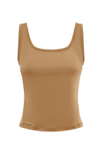 Gold mocka singlet eco